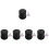 5Sets Durable ABS Shaker Cups Portable Rolling Game Holder 6