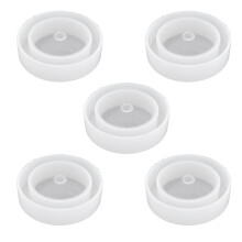 Silikonarmband-Form 5 Stück – Einfaches Entformen, Toroidales DIY-Silikongießset