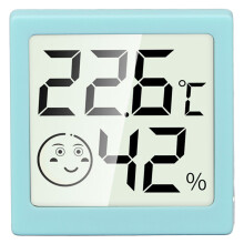 4.5in LCD Digital Hygrometer Thermometer High Accuracy Temp & Humidity Meter