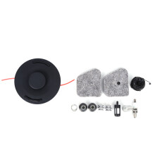 Cap de tuns de înaltă performanță pentru Stihl, arbore de 10 mm x 1,0 Lhf, alimentare cu filet dublu, fabricat din ABS de înaltă calitate,