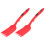 8Pcs Heat-Resistant Silicone Forks Red Multi-Function Cooking Utensils 2
