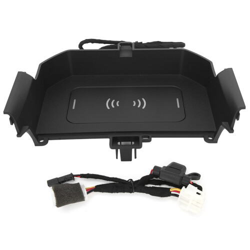 Βολική τοποθεσία για φόρτιση smartphone στο αυτοκίνητο, ασύρματος δίσκος φόρτισης με