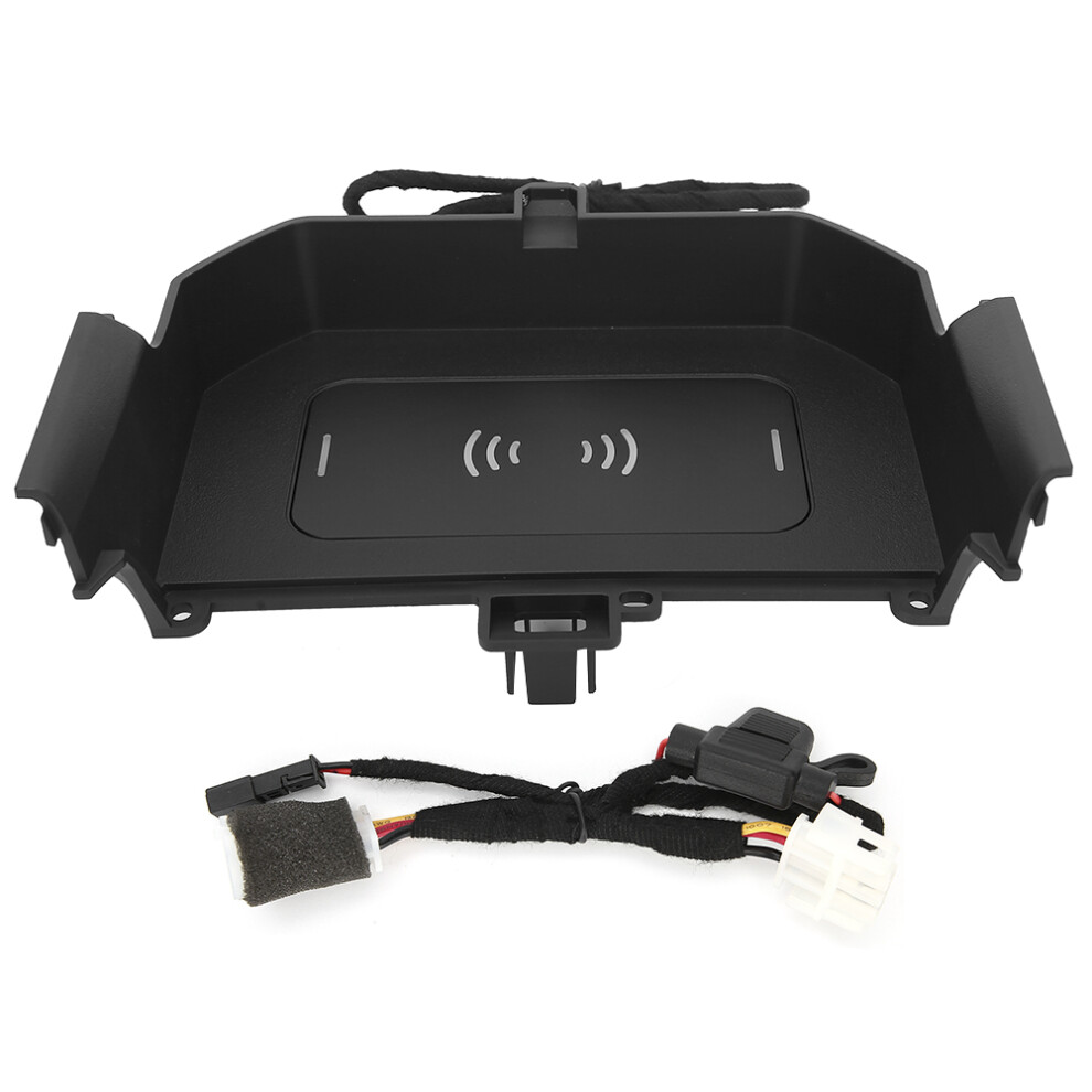 Convenient Location To Charge Smartphone In Car, Wireless Charging Tray With15w Fast Charging Wireless Charging Device, Qi Standard Wireless 9083649793213
