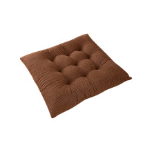 Plush Floor Sitting Cushions 18x18, Outdoor/Indoor Chair Cushions with Ties – Compatible with Dining, Kitchen, Office
