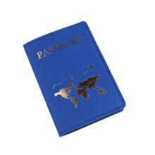 PU Leather Passport Cover Luggage Tag for Women Men Lover Travel Weddings Gift