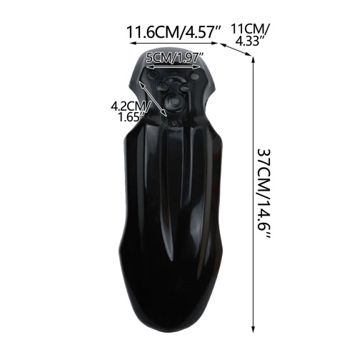 Front Mudguard for CRF50 50cc Pit Bike Plastic Replacement