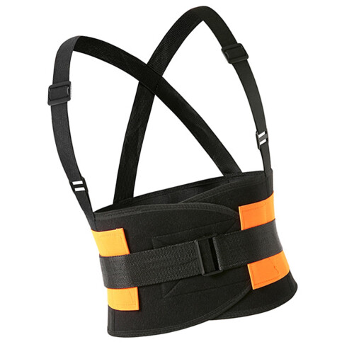 Heavy-Duty Adjustable Work Belt with Ergonomic Shoulder & Breathable Polyester Waist Protector