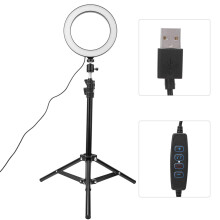 Dimmbares LED-Ringlicht 20cm