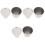 3Pcs Iron Melting Crucible Silver Casting Cup with Lid for Smelting 4