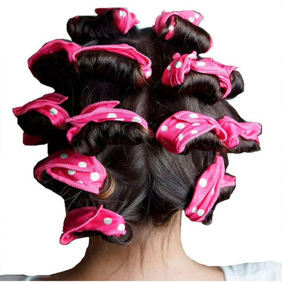 Hot Sponge Sleep Curls Pear Hair Curling Tool for Effortless Overnight and Natural Textured Styles 10PCS