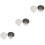 3Pcs Iron Melting Crucible Silver Casting Cup with Lid for Smelting 5