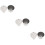 3Pcs Iron Melting Crucible Silver Casting Cup with Lid for Smelting 9