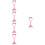 5Pcs Reusable Pink Silicone Eye Makeup Tools Eyeliner & Eyelash Aids 10