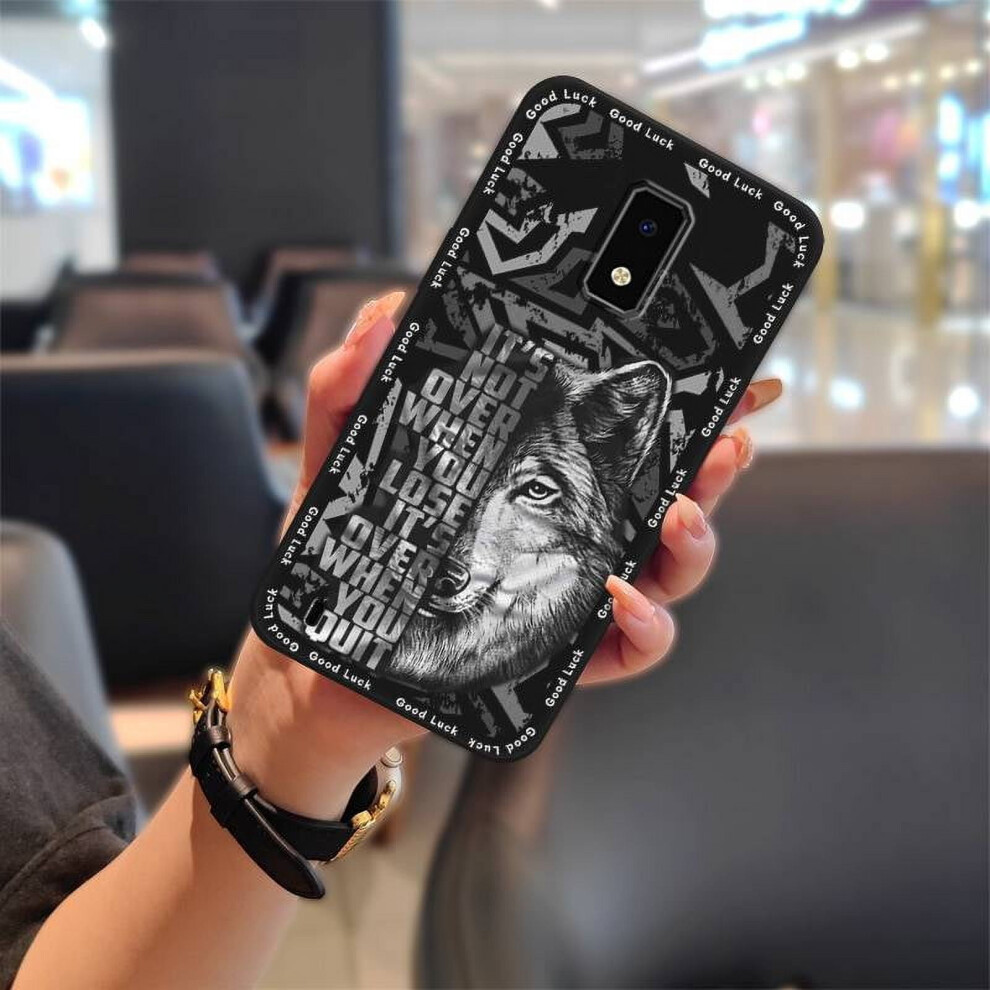 Blu View4 Phone Case – Anti-Dust, Anti-Knock, Waterproof Silicone Shockproof Full Wrap Tpu Soft Case, Cartoon Graffiti Design, Dirt-Resistant 9193271158295