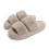 Γυναικείες παντόφλες Memory Foam Fuzzy Ανοιχτό καφέ Μέγεθος 6.5/7/8 1