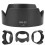 Σκίαστρο φακού υψηλής ποιότητας για Nikon AF-S DX, εύκολη τοποθέτηση και αφαίρεση, 4