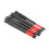 Insert Driver Bits for Impact Tools, Non Slip Screwdriver Bits with High Hardness and Magnetic Tip, Impact Tough Precision-engineered Tips Made of 6
