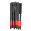 Insert Driver Bits for Impact Tools, Non Slip Screwdriver Bits with High Hardness and Magnetic Tip, Impact Tough Precision-engineered Tips Made of 7