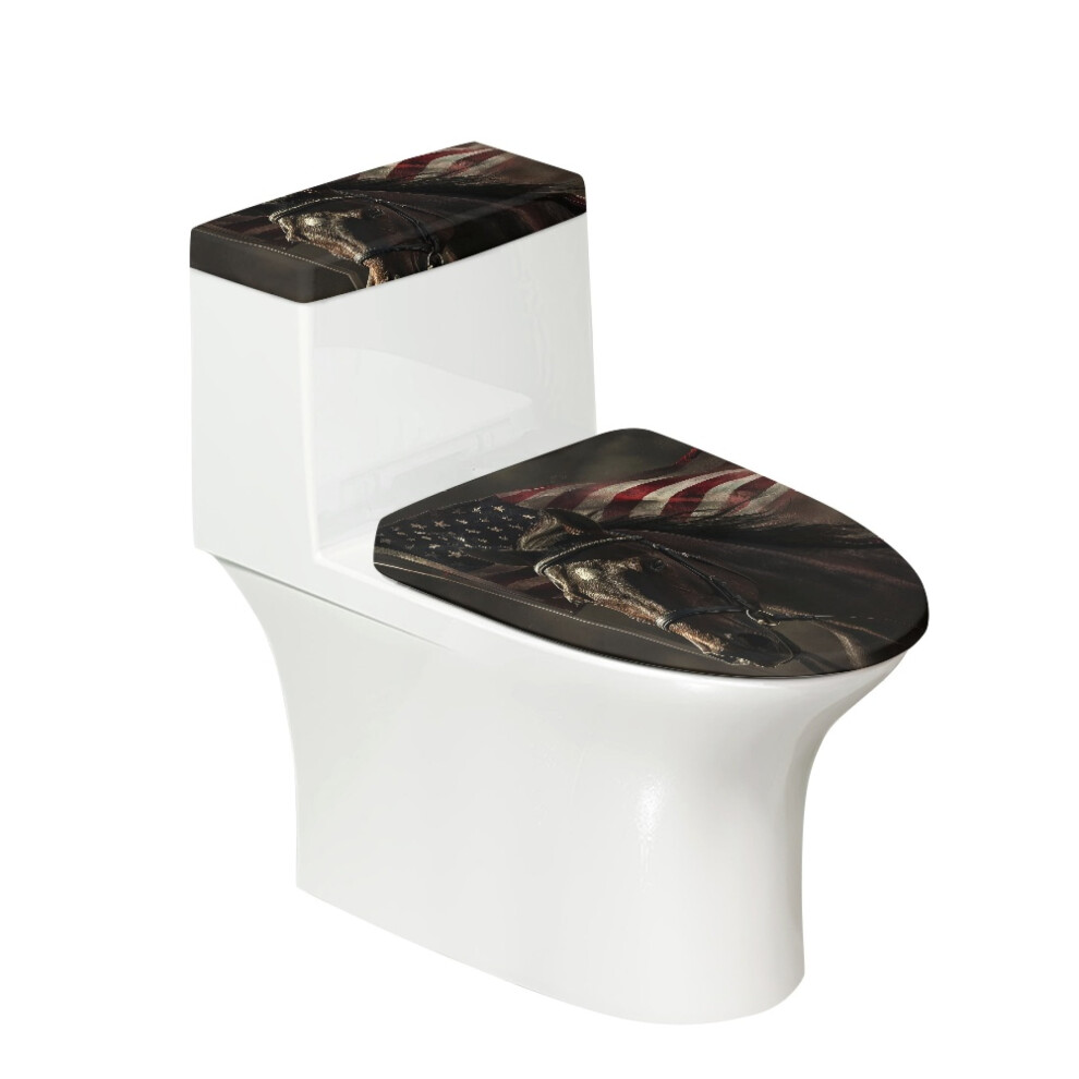 Toilet Lid Cover Dust Stain Protection Universal Fit 1 Pack 975221368782