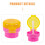 4Pièces Couvercles En Silicone Pour Bouteilles Rose Enfants 11