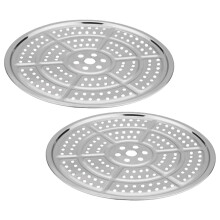 Stainless Steel Steamer Shelf 2 Pieces