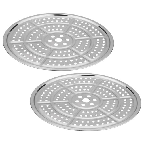 Stainless Steel Steamer Shelf 2 Pieces