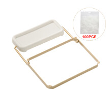 Filtre à résidus alimentaires pliable et multifonctionnel pour éviers de cuisine, support carré réversible pour une stabilité optimale, 100