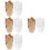 400Pcs Decorative Cake Liners Oil-Proof Baking Cups for Weddings 6