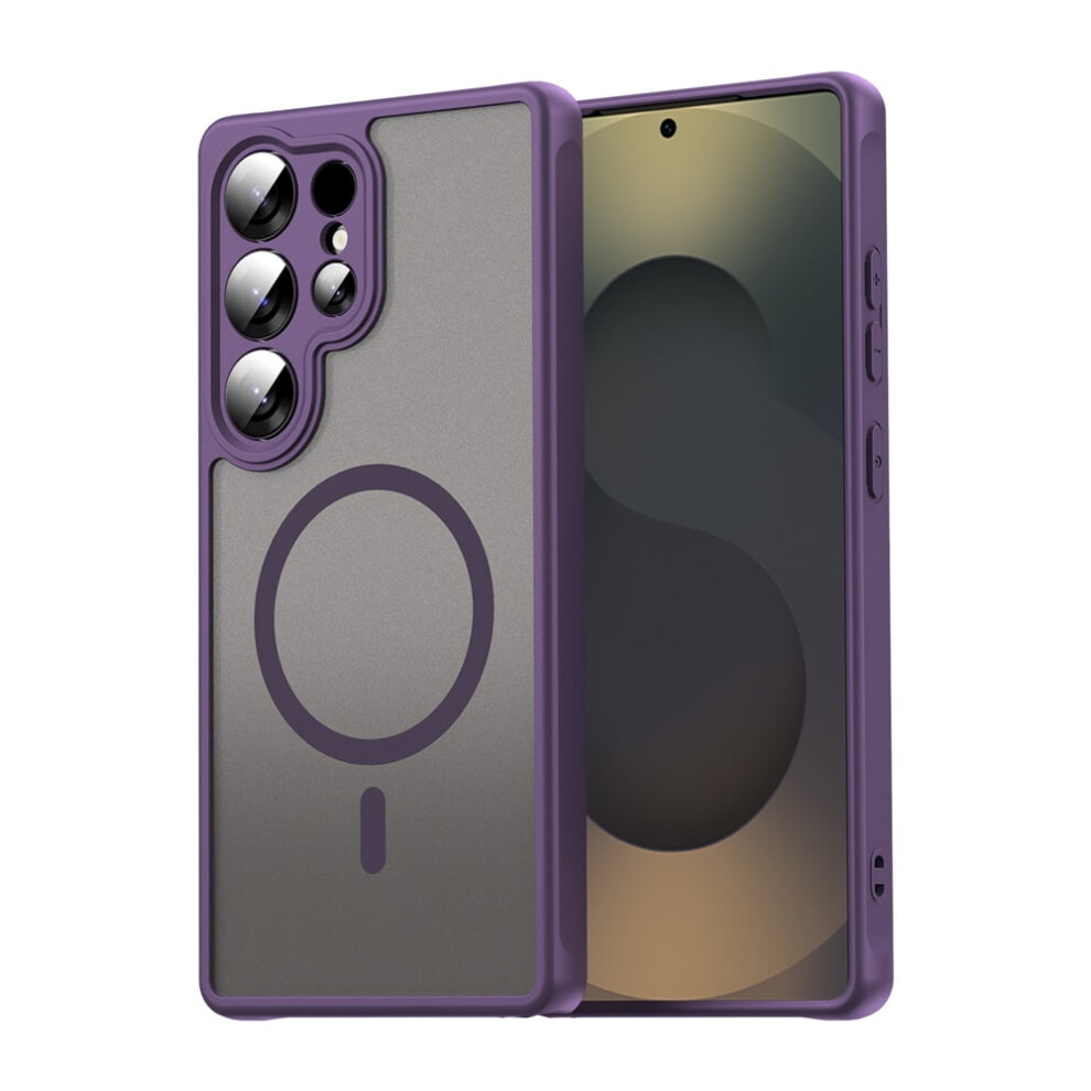Magnetic Phone Case For Samsung Galaxy S25 Ultra 5G Purple 9066521629183