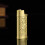 2Pcs Lighter Case Zinc Alloy Floral Gold 53 g 5