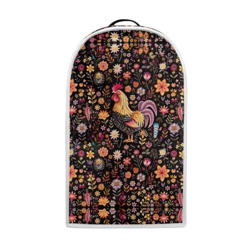 Προστατευτική θήκη Rooster Flowers για κομψή κουζίνα