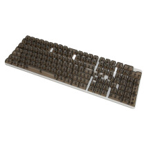 Ergonomic Design, RSA Profile Keycaps, Doubleshot Keycaps, CBSA Height, High Transparent Matte PC Material132Keys for Most Mechanical Keyboards