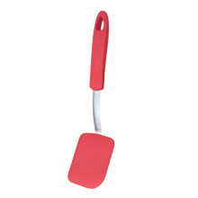 Silikonová špachtle s nepřilnavým povrchem, odolná vůči teplu, bez BPA, flexibilní hlava 24 cm, protiskluzová rukojeť – kompatibilní s