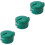 3Pièces Bols À Isolés Acier Vert Couvercle 4
