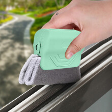 Window Slot Cleaning Brush – Removable, Multi-Purpose Blind Corner & Sill Cleaner with Comfortable Plastic Handle