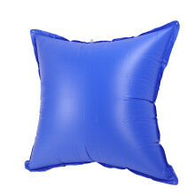 Inflatable Pool Pillow 120cm Dark Blue PVC Cushion for Above Ground Pools