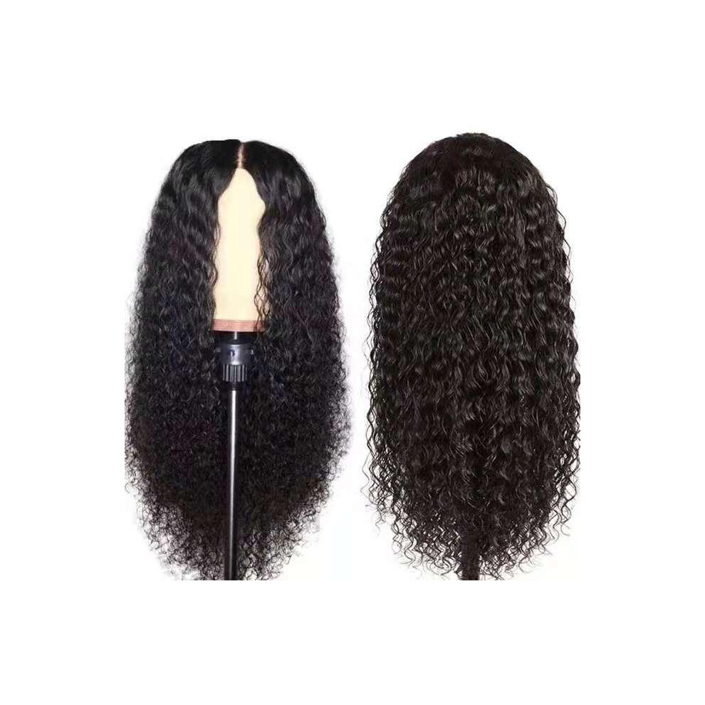 Chic Lace Front Wigs, Curly Wig Features a Realistic Lace Hairline for Seamless Integration, Human Hair Ensures a Soft and Healthy Feel, Suitable for