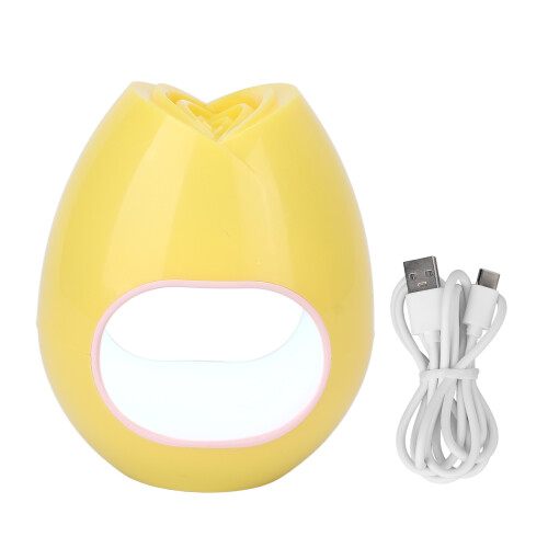 Μίνι στεγνωτήρας νυχιών, λάμπα LED 16W για γρήγορο στέγνωμα τζελ βερνικιού, φορητή