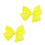 3 Inch Grosgrain Bow Set for Girls White 2 Pack 1