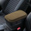Car Armrest Box Height Pad Khaki Universal 1