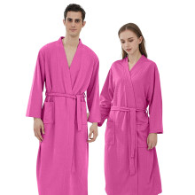 Clearance! Terry Cloth Robes for Women – White, Blue, Hot Pink – Polyester Bathrobes Compatible with Hotel & Home