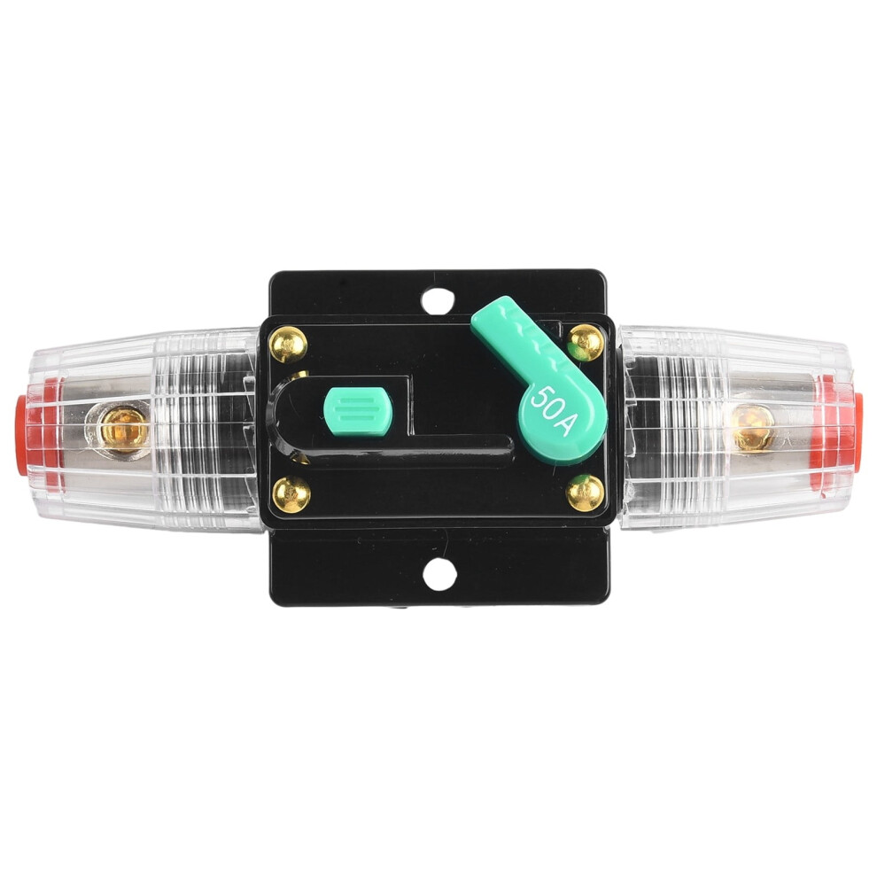 10A-100A Amp Circuit Breaker Fuse Reset 12V-48V Dc Car Boat Auto Waterproof New 9353595713451