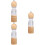 3Pcs Kitchen Essential Manual Pepper Grinder Salt Shaker Bottle 5