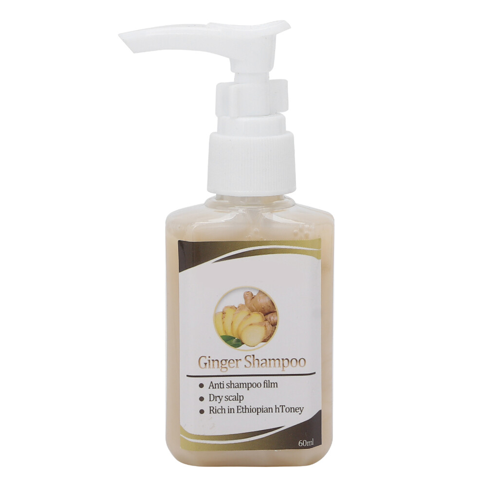 Vibrant Locks: Rosemary Shampoo For Nourishing & Rejuvenating, Ginger Extract To Deeply Nourish Scalp, 60ml, Compact And Portable