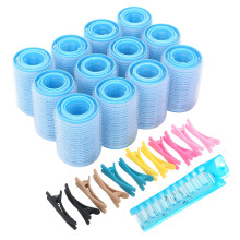 Effortless Hair Styling With Self Grip Rollers, Durable Plastic Volume Creators, 36Pcs Set Of Large, Medium, Small Sizes, No Heat Or Chemical Damage,