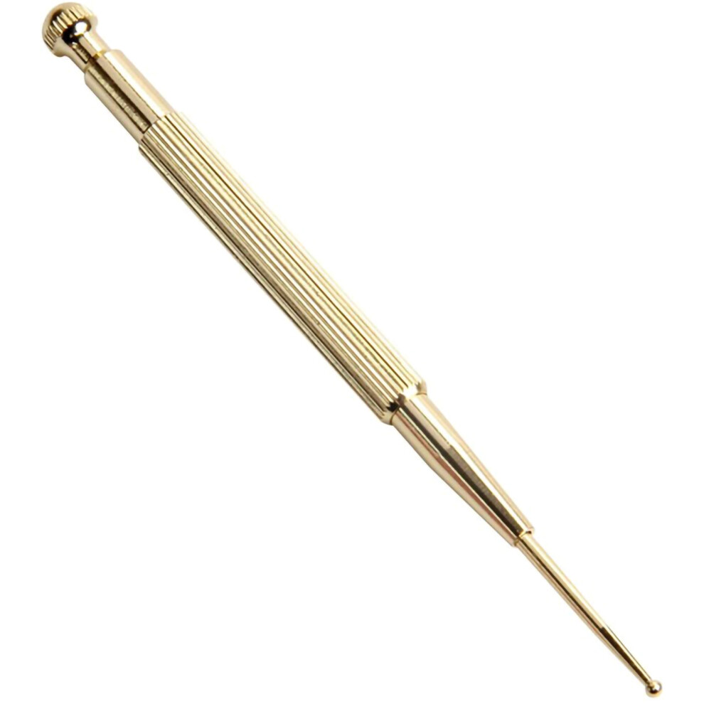 Massage Tool For Facial Reflexology, Acupuncture Pen With Spring Loaded Mechanism And Textured Handle For Precise Point Pressing, Portable And
