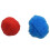 300 Stück Mischfarbe Soft Fluffy Pompons für Kinder Handwerk, 20mm 2