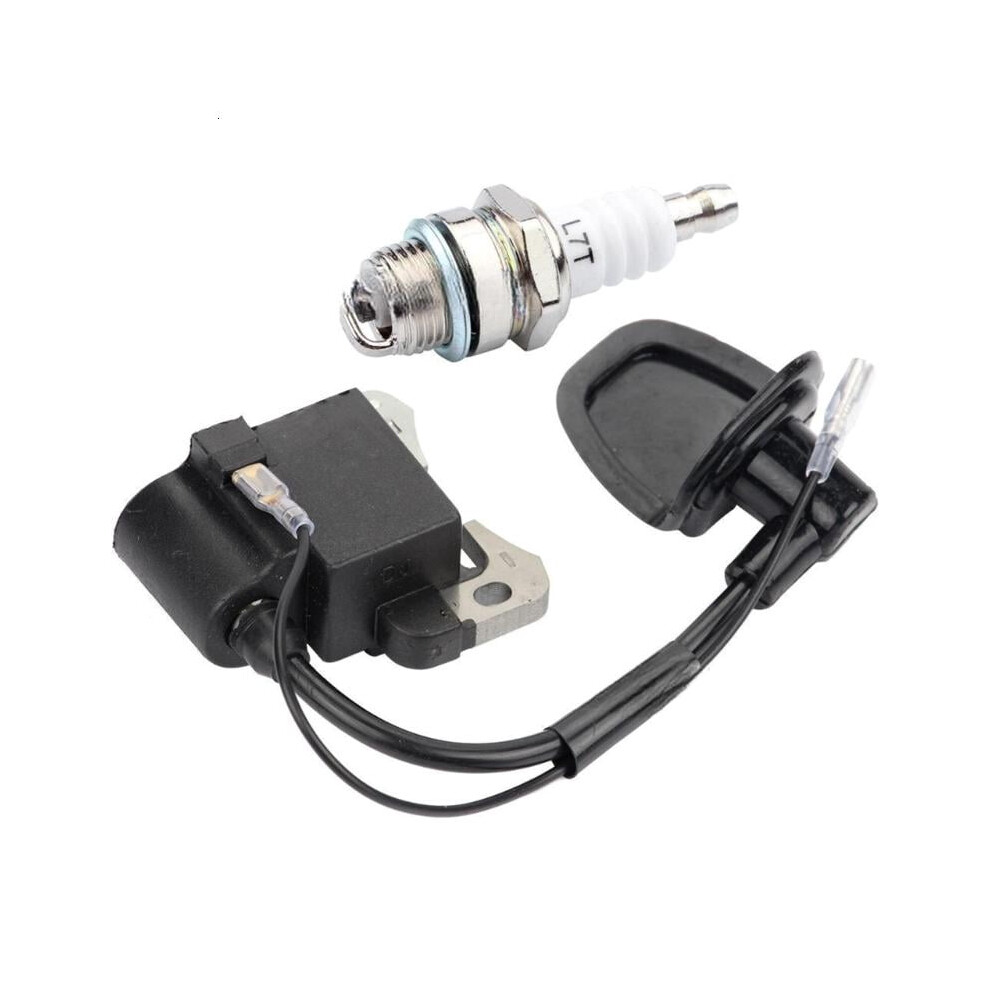 Durable Motorcycle High Pressure Coil & L7t Spark Plug Compatible For 47Cc 49Cc 2Strokes Mini Quads Atv Pocket Dirt Bike 9152228654280