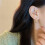 Cool Style Ear Clips Niche Design High-End Earrings Exquisite and Small Retro Commuting Light Luxury Earrings 3