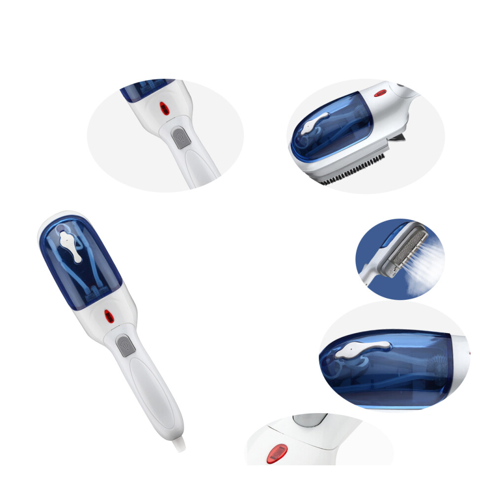 Handheld Steamer For Fabrics, Portable Steam Iron With Fast Heat-Up, Continuous Steam, Anti-Spill V-Head Design For Effortless Ironing 9365509753552